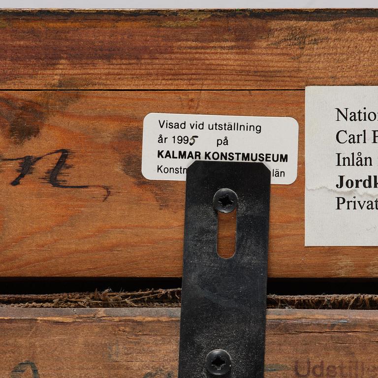 Carl Fredrik Hill, "Jordkällare med figur, Luc-sur-Mer".