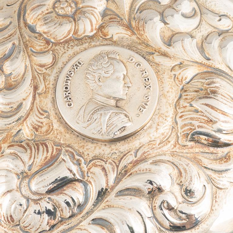 A Swedish silver tankard, mark of GH Markenius, Stockholm 1941.