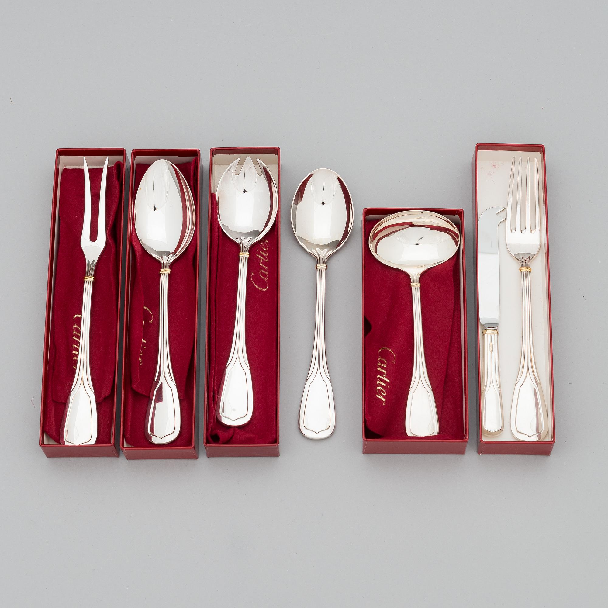 Cartier silverware best sale