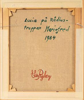 Elis Ryberg, 'Lucia på Rådhustrappan Mariefred'.