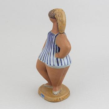 Lisa Larson, a stoneware figurine, 'Dora' from the series 'ABC-flickorna', for Gustavsberg.