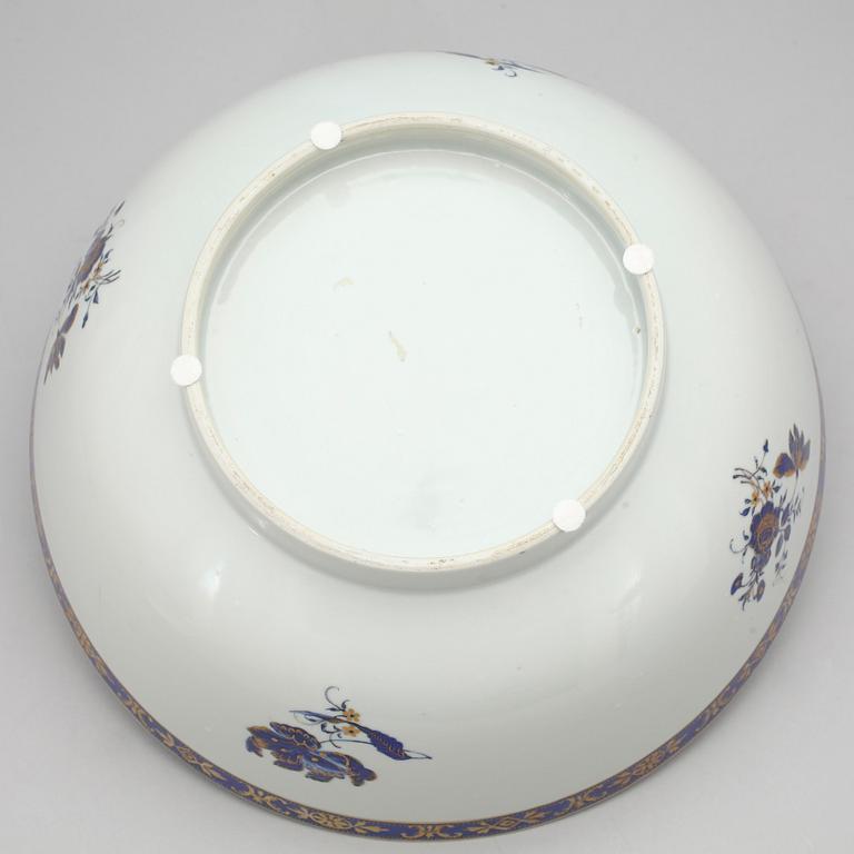 BÅLSKÅL, kompaniporslin, Jiaqing, (1796-1820).