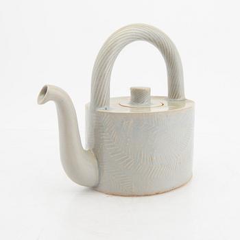 Signe Persson-Melin,  a signed stoneware tea pot.