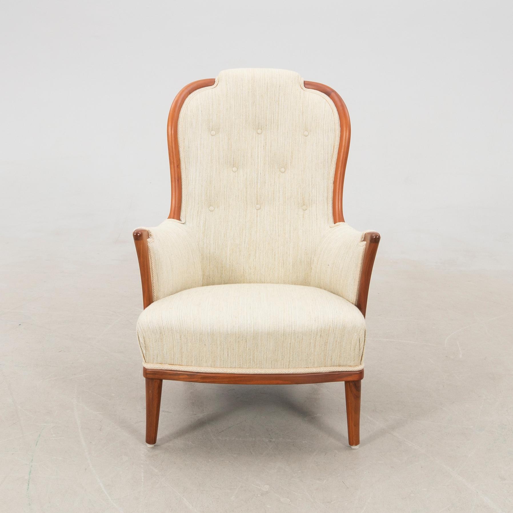 Carl Malmsten, armchair, "Our Lady", AB O.H. Sjögren, Tranås.