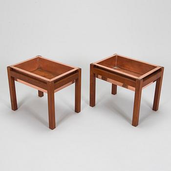 Blomlådor, ett par 1950/1960-tal.