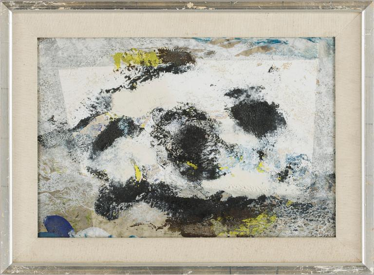 ESAIAS THORÉN, gouache, sign.