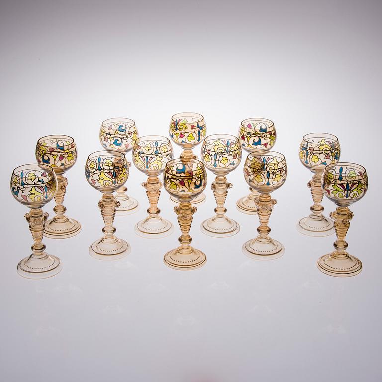 VINGLAS / REMMARE, 12 st,1900-talets början.