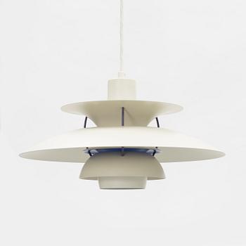 Poul Henningsen, taklampor, ett par, "PH-5", Louis Poulsen, Danmark.