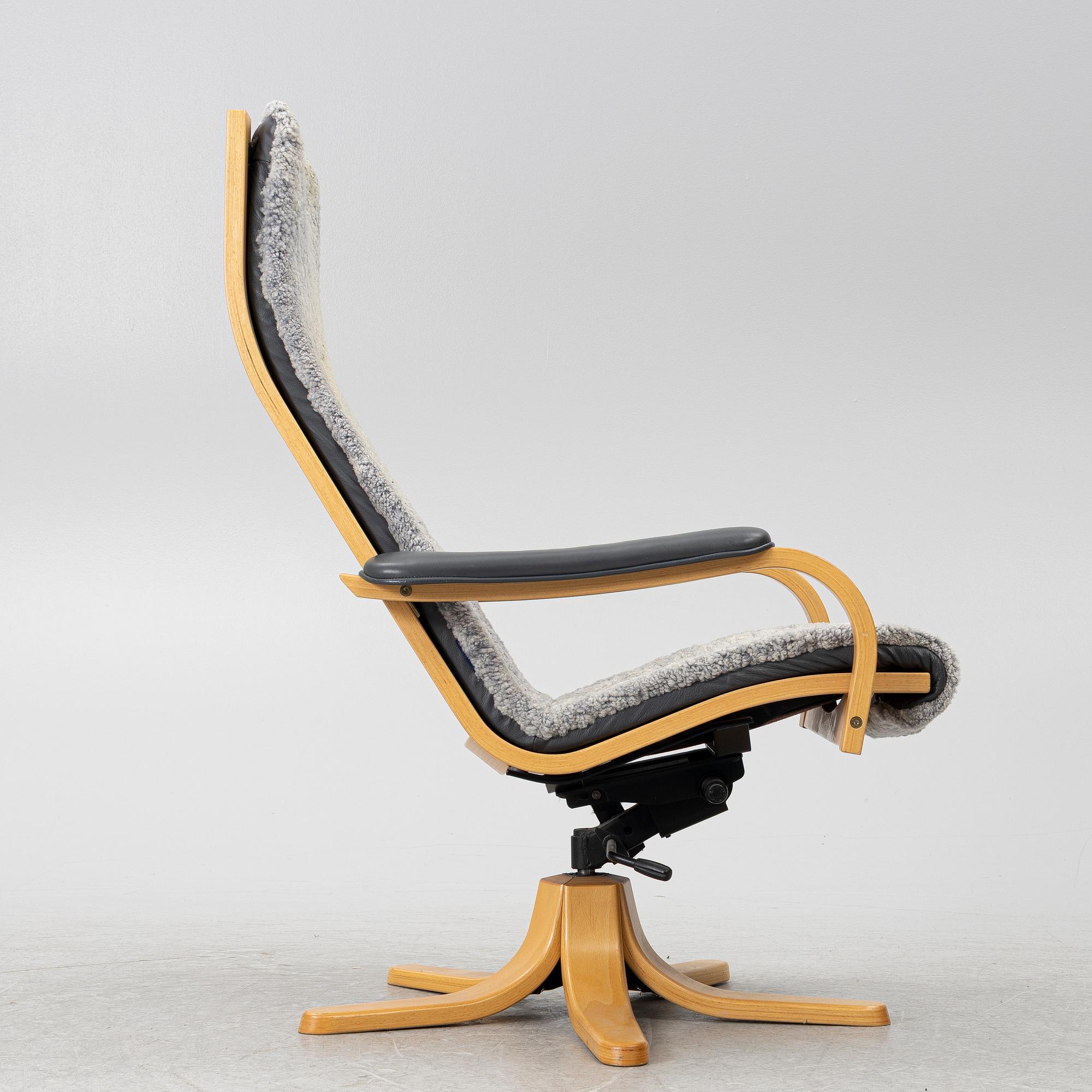 Armchair, 'Swing grace', Swedese, late 20th century.