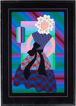 Victor Vasarely, silkscreen in colours, signed 69/275.