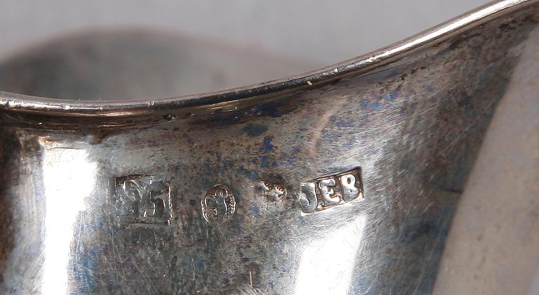 PARTI SILVER, 4 delar, 1800/1900-tal.