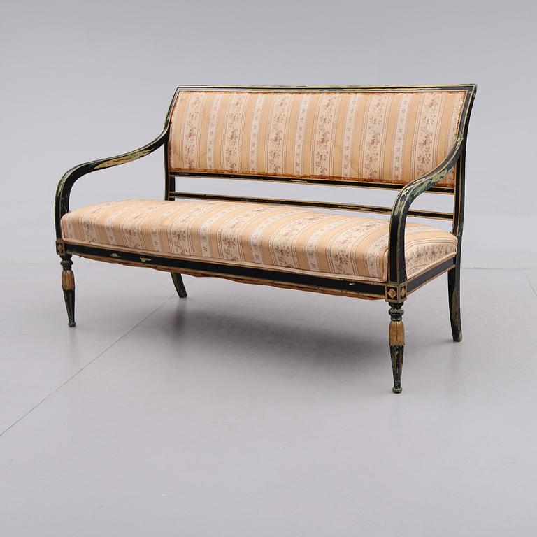 SOFFA, gustaviansk stil, 1800-talets andra hälft.