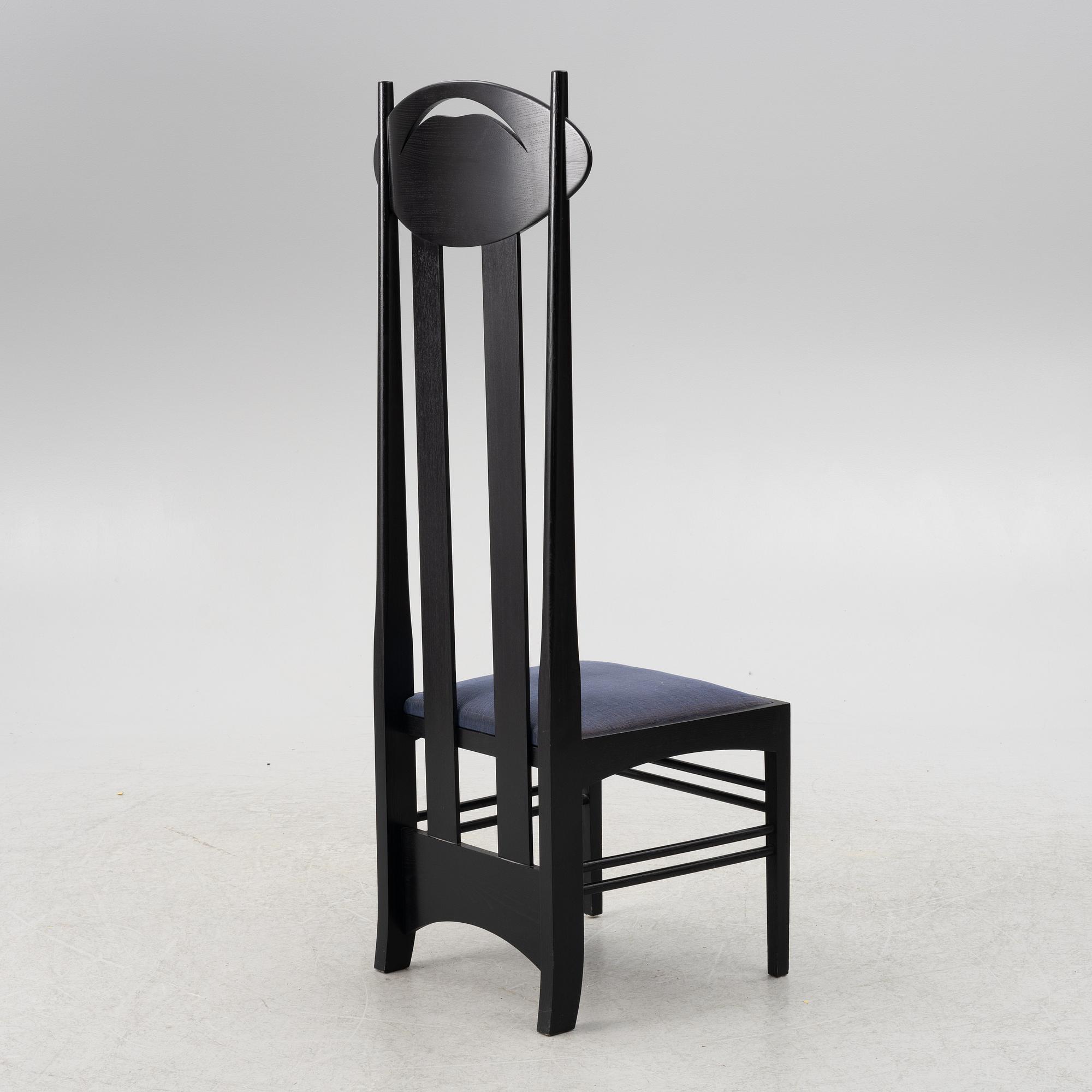 Charles Rennie Mackintosh, chair 'Argyle', Cassina.