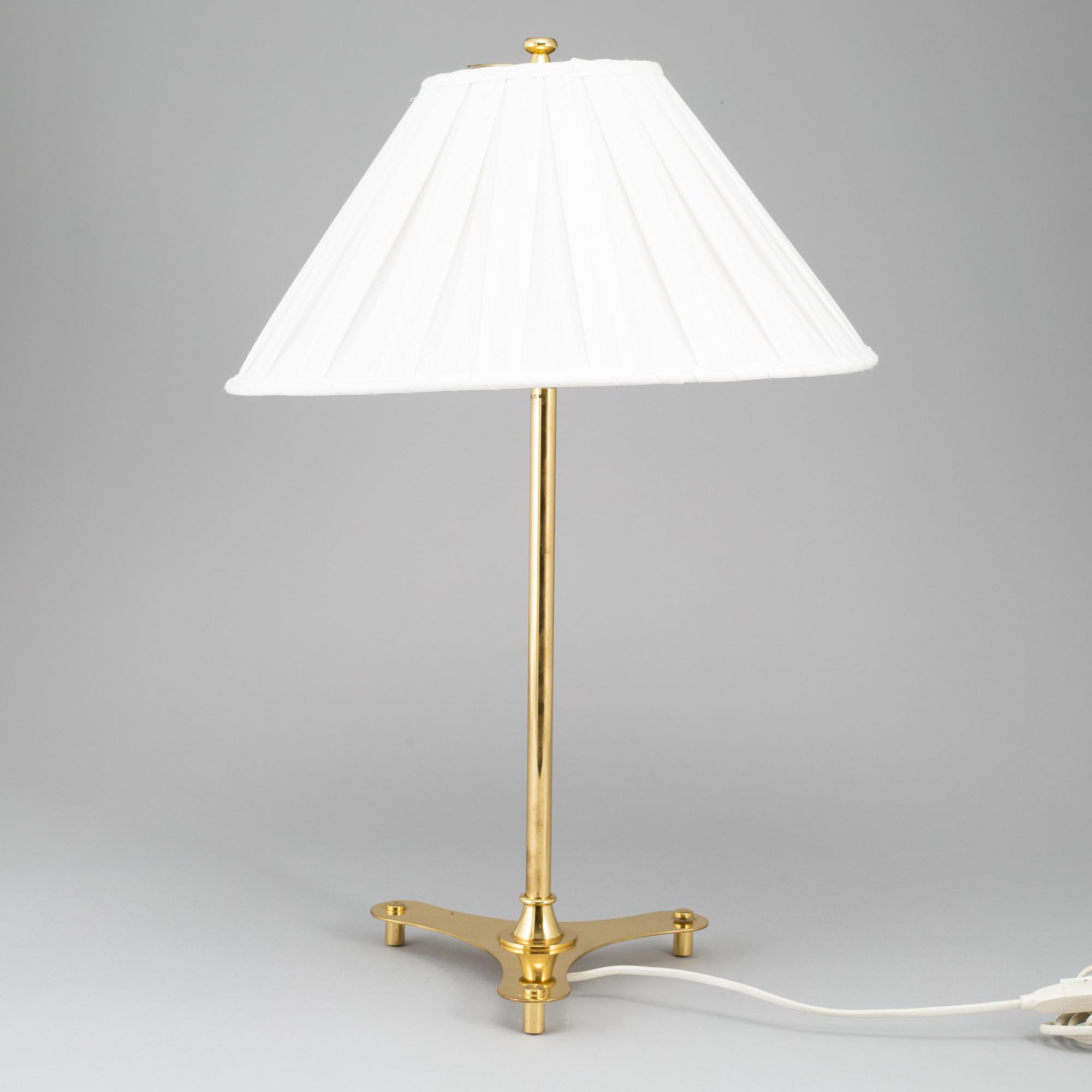 Josef Frank, A brass table lamp model '2467' by Josef Frank, Firma Svenskt Tenn.