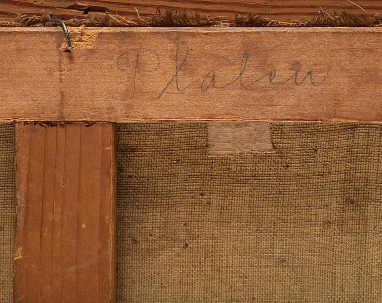 Bruno Liljefors, Fox in a winter landscape.