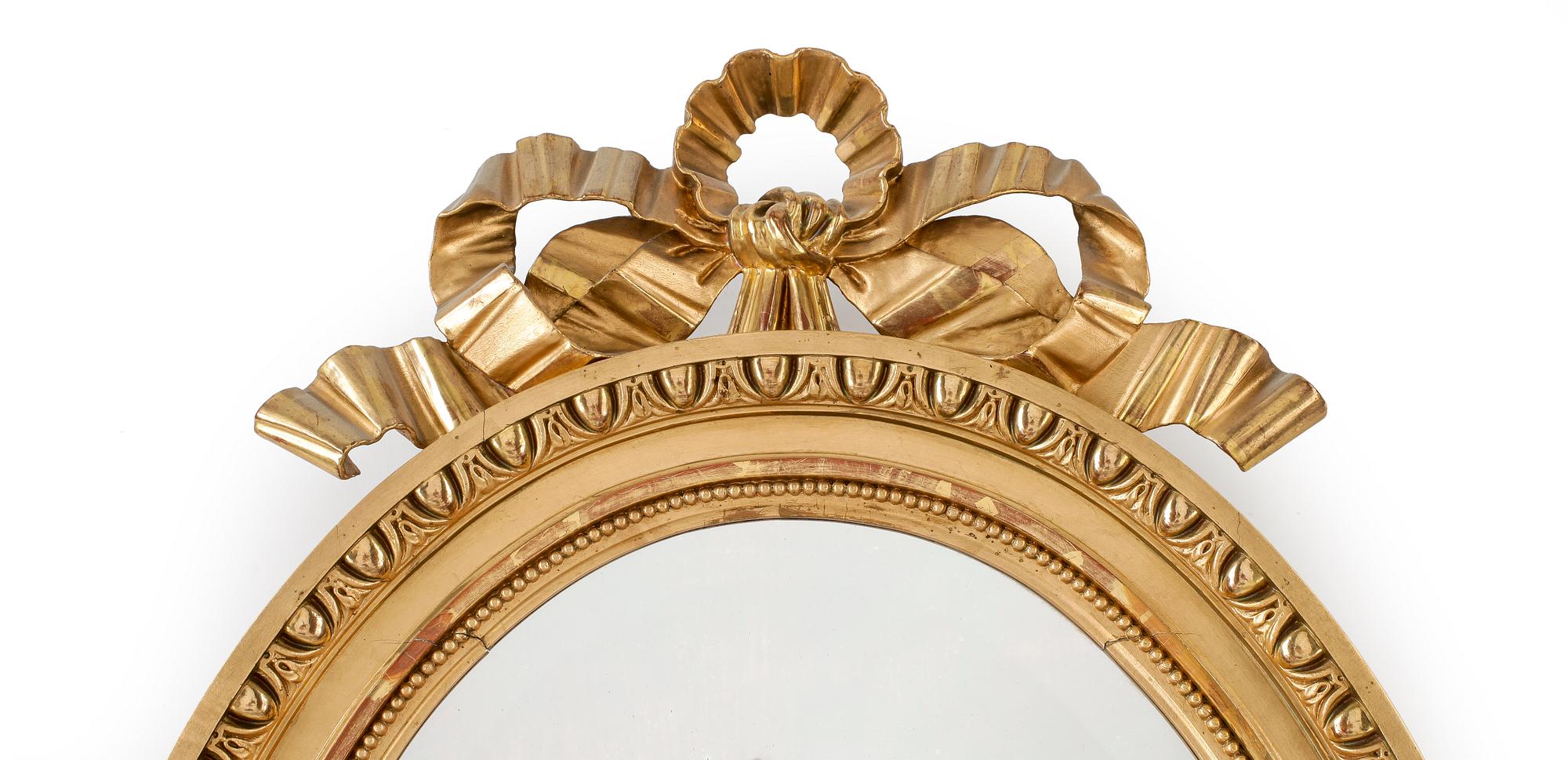 SPEGELLAMPETT, gustaviansk stil, 1800-talets slut.