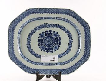 STEKFAT, porslin, Kina, Qianlong 1700-tal.