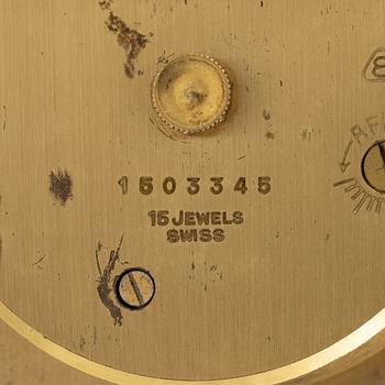 Imhof, table clock, 10 x 12 cm.