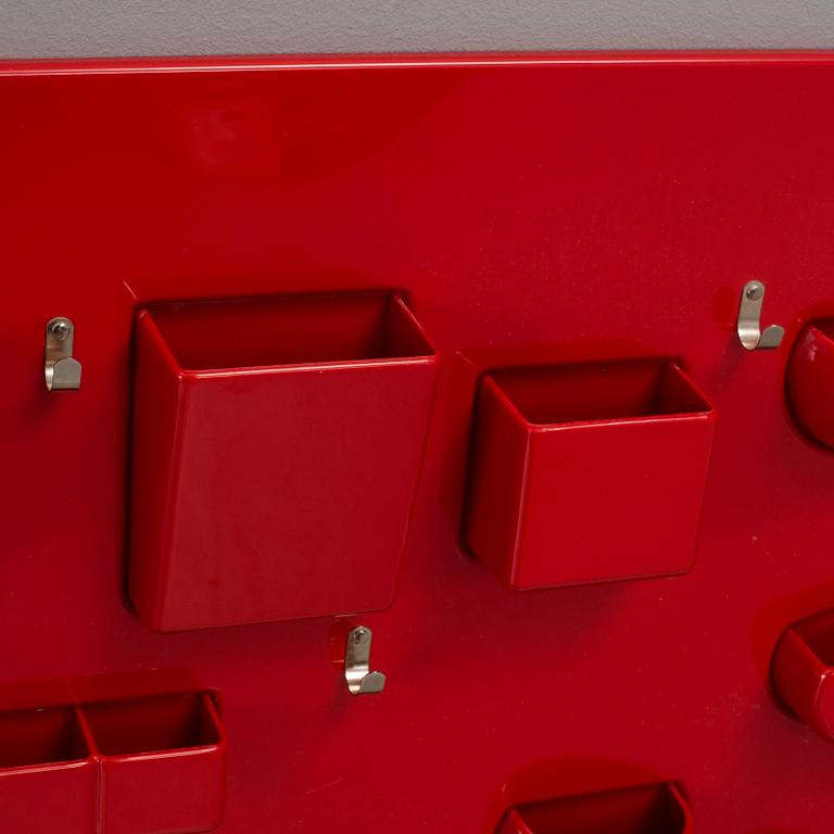 DOROTHEE MAURER-BECKER, väggförvaring, plast, "UtenSilo", formgiven 1969.