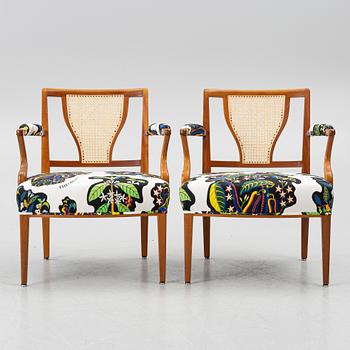 Josef Frank, a pair of model 969 armchairs, Svenskt Tenn, 2014.