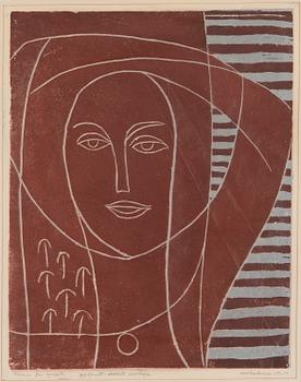 Arno Vihalemm, "Kvinna för spegeln".