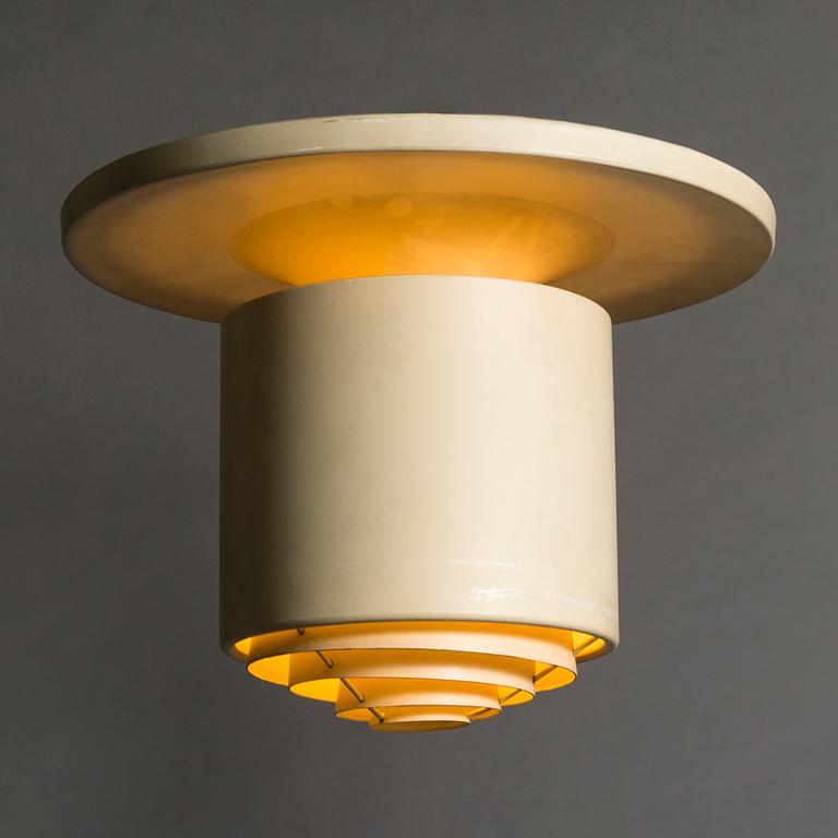 ALVAR AALTO, a 'A 624' ceiling light for Valaistustyö.