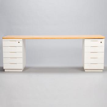 ALVAR AALTO, a late 20th century writing desk for Artek.