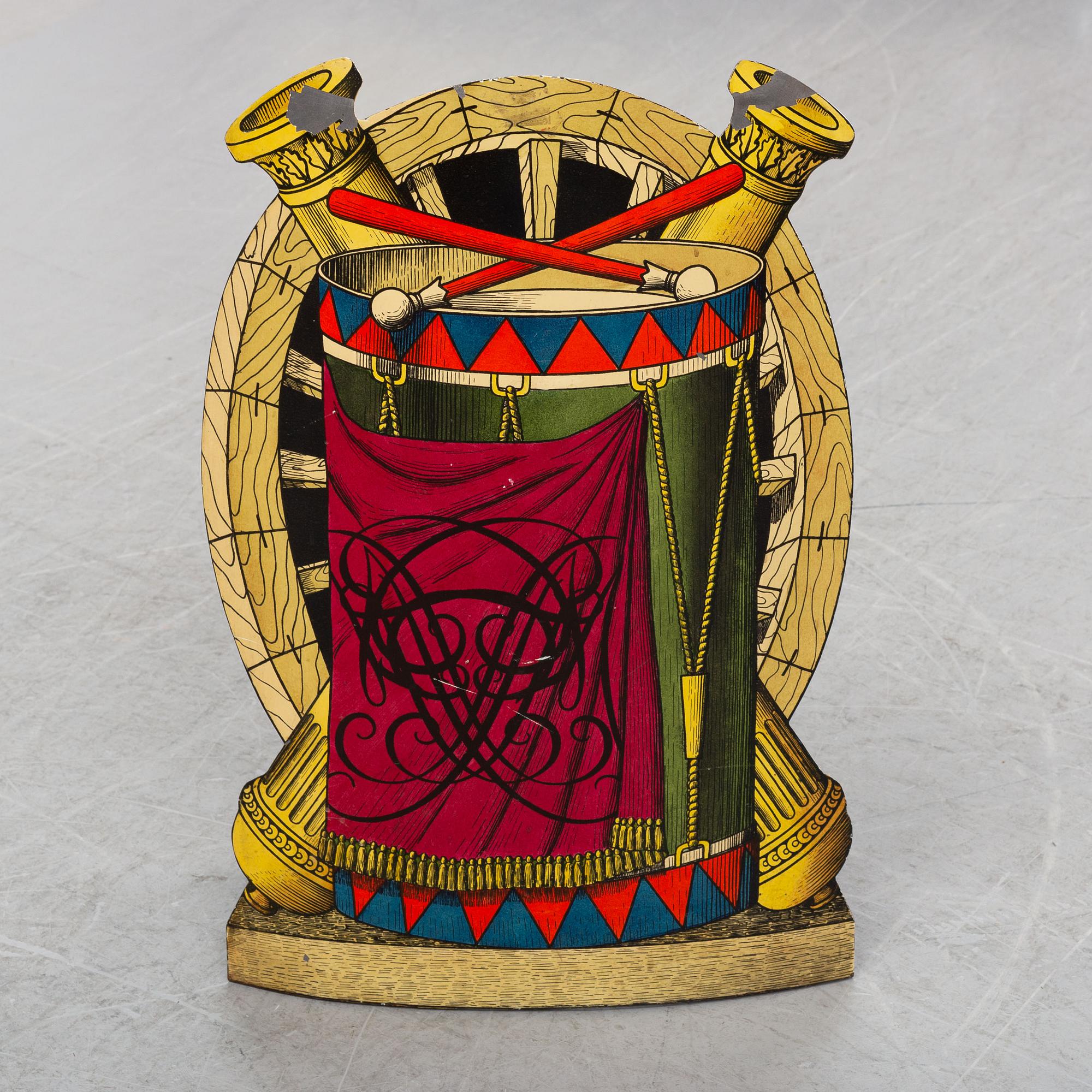 Piero Fornasetti, an umbrella stand, Milano, Italy.