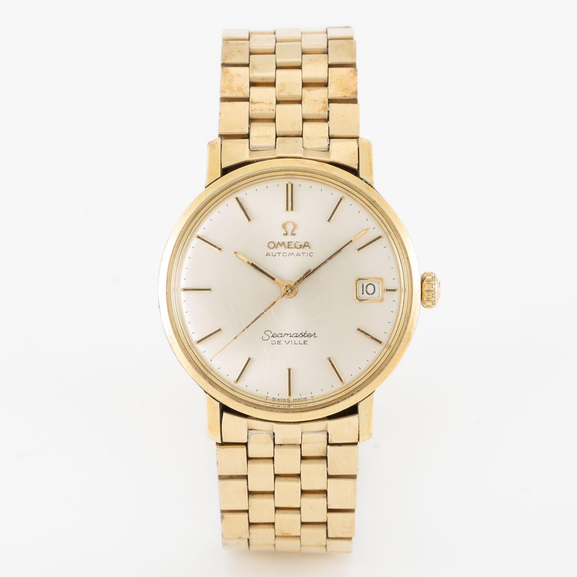 Omega, Seamaster, De Ville, armbandsur, 34 mm.