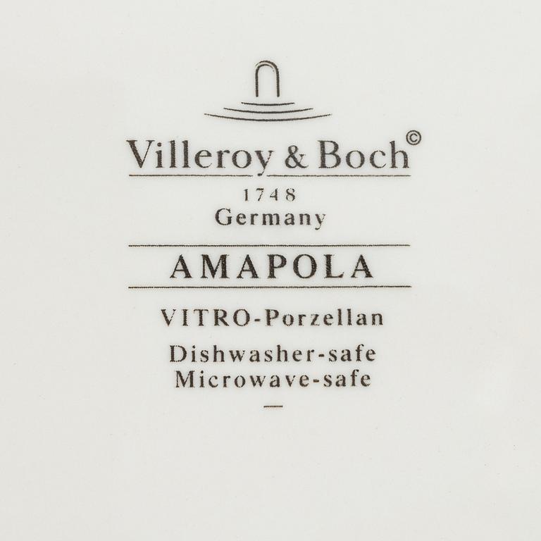 Matservis, "Amapola",  45 delar, Villeroy & Boch.