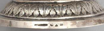 KORG, silver, Carl Tengstedt, Göteborg, 1835, vikt 537 g.