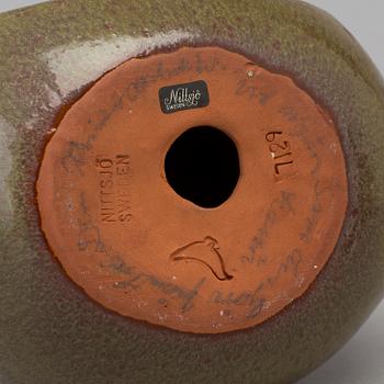 THOMAS HELLSTRÖM, a figure, ceramics, Nittsjö.