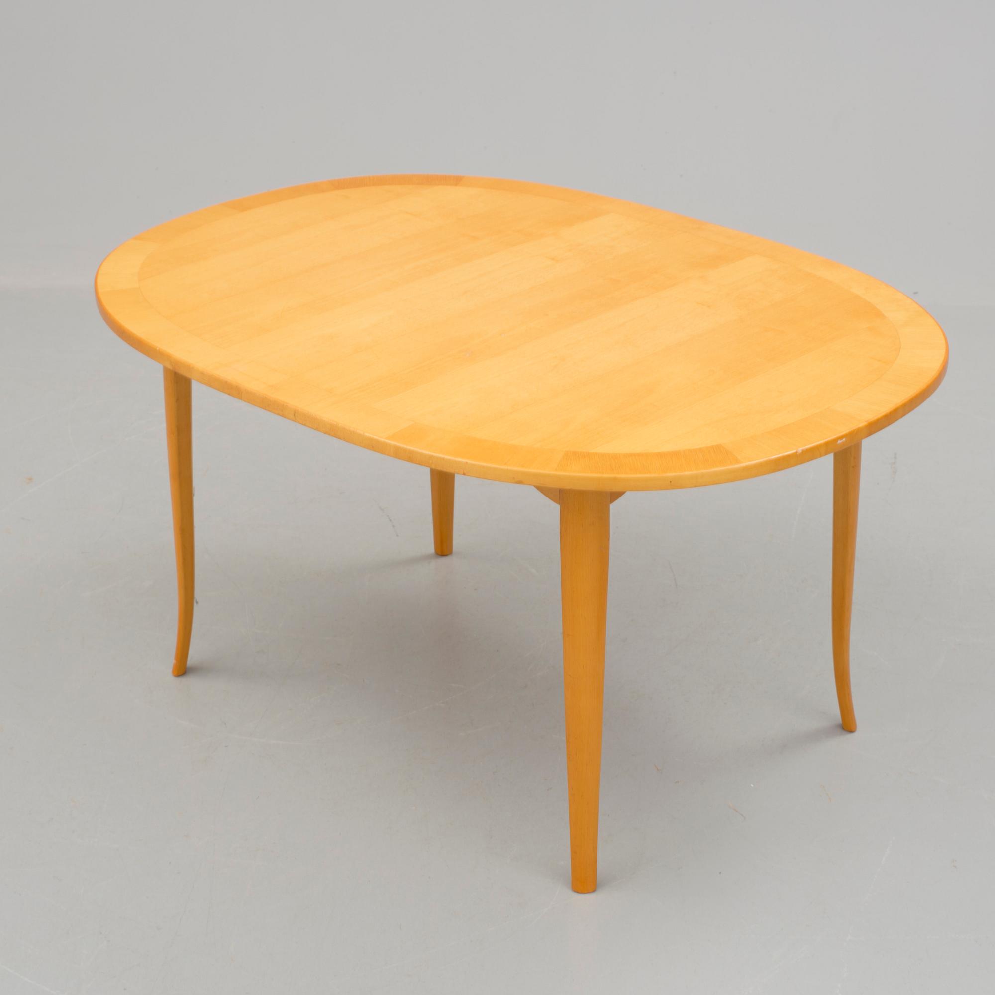 SOFFBORD, "Ovalen", Carl Malmsten, Åfors Möbelfabrik.