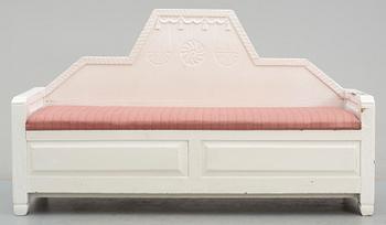 FÅLLBÄNK, allmoge, 1700/1800-tal.