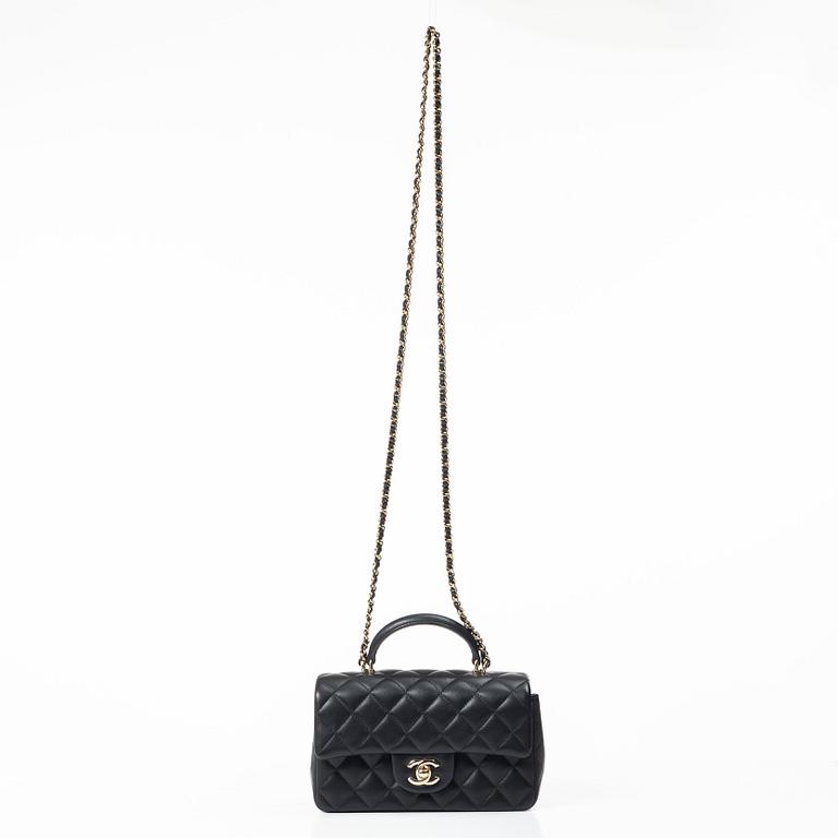 Chanel, väska, " Classic Mini Top Handle Flap Bag".