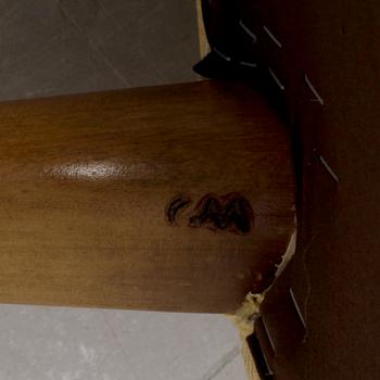 FÅTÖLJER, ett par, Carl Malmsten, enligt uppgift modell "Gävle", 1946.