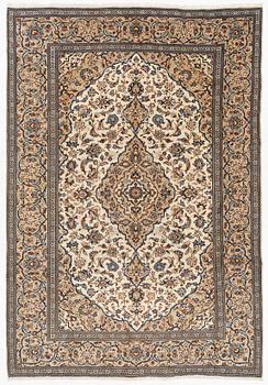 Carpet, Keshan, approx. 350 x 242 cm.