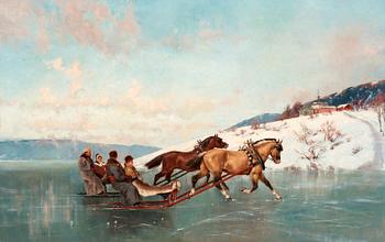 178. Axel Ender, Sleigh ride.