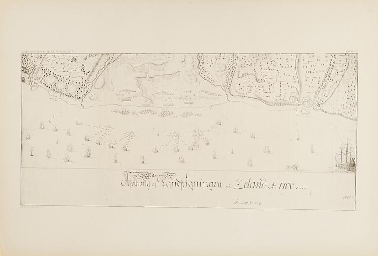 BÖCKER, 4 volymer SAMT KARTVERK, Karl XII på Slagfältet, Generalstaben, PA Norstedts & Söner, Stockholm 1919.