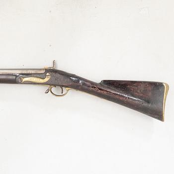 A converted British-Swedish perucussion gun.