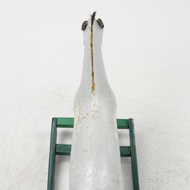 A rocking horse, Gemla, first half of the 20th century.