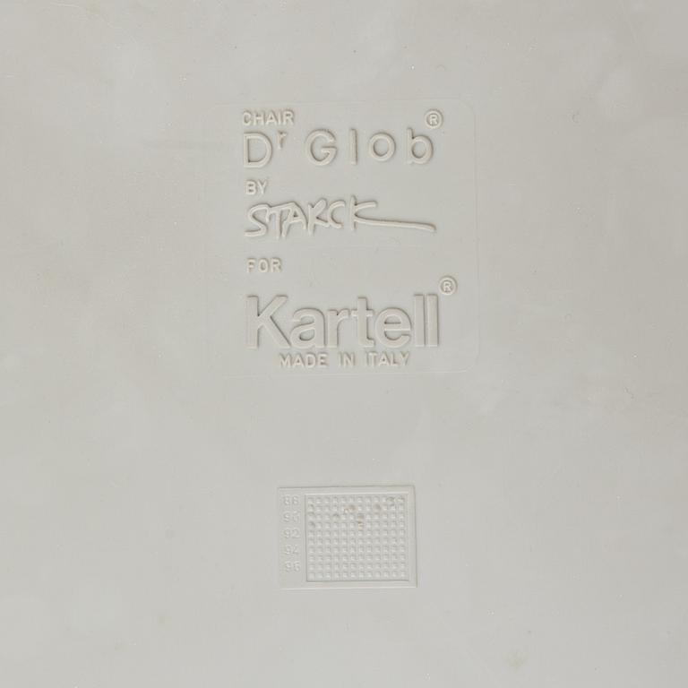 Philippe Starck, stolar, 6 st, "Dr Glob", Kartell.
