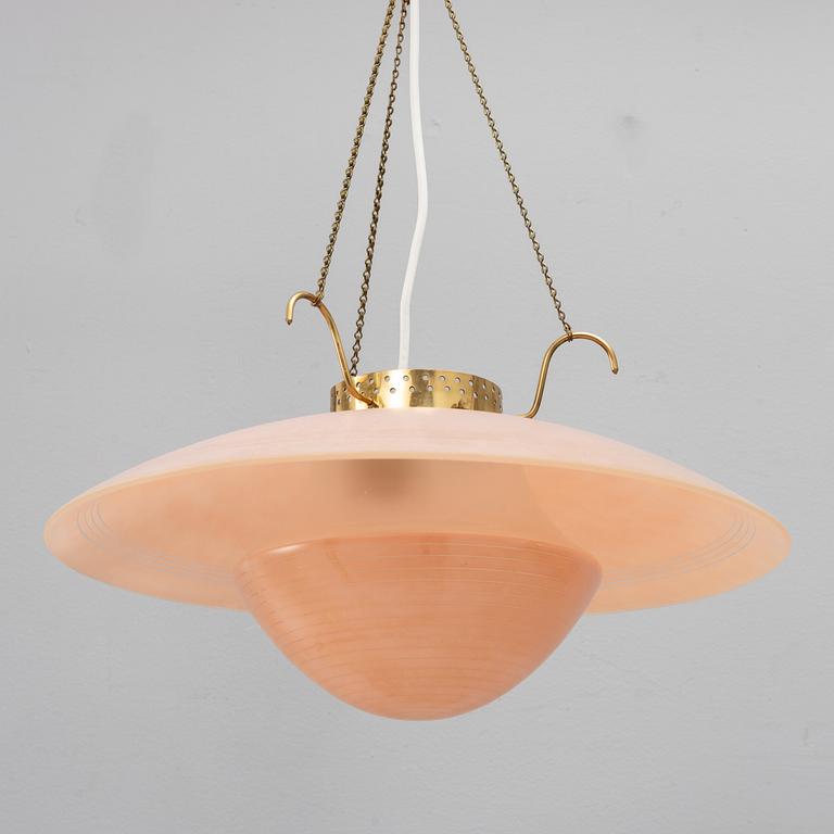 A 1940's/50's ceiling lamp.