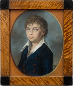 Unknown artist, early 19th century, Portrait of a boy.