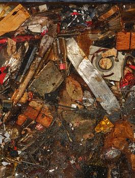 Arman (Armand Pierre Fernandez), "Poubelle d'Atelier".