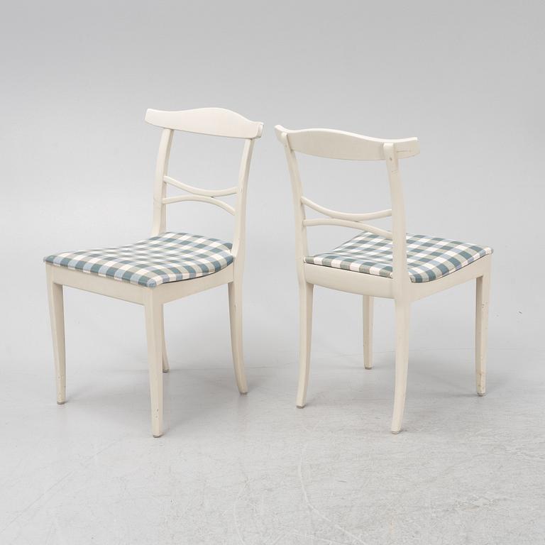 Carl Malmsten, stolar 6 st. Birgitta, Bodafors, 1960-tal.