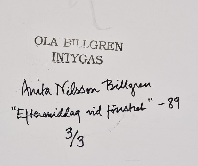 Ola Billgren, "Eftermiddag vid fönstret", 1998.
