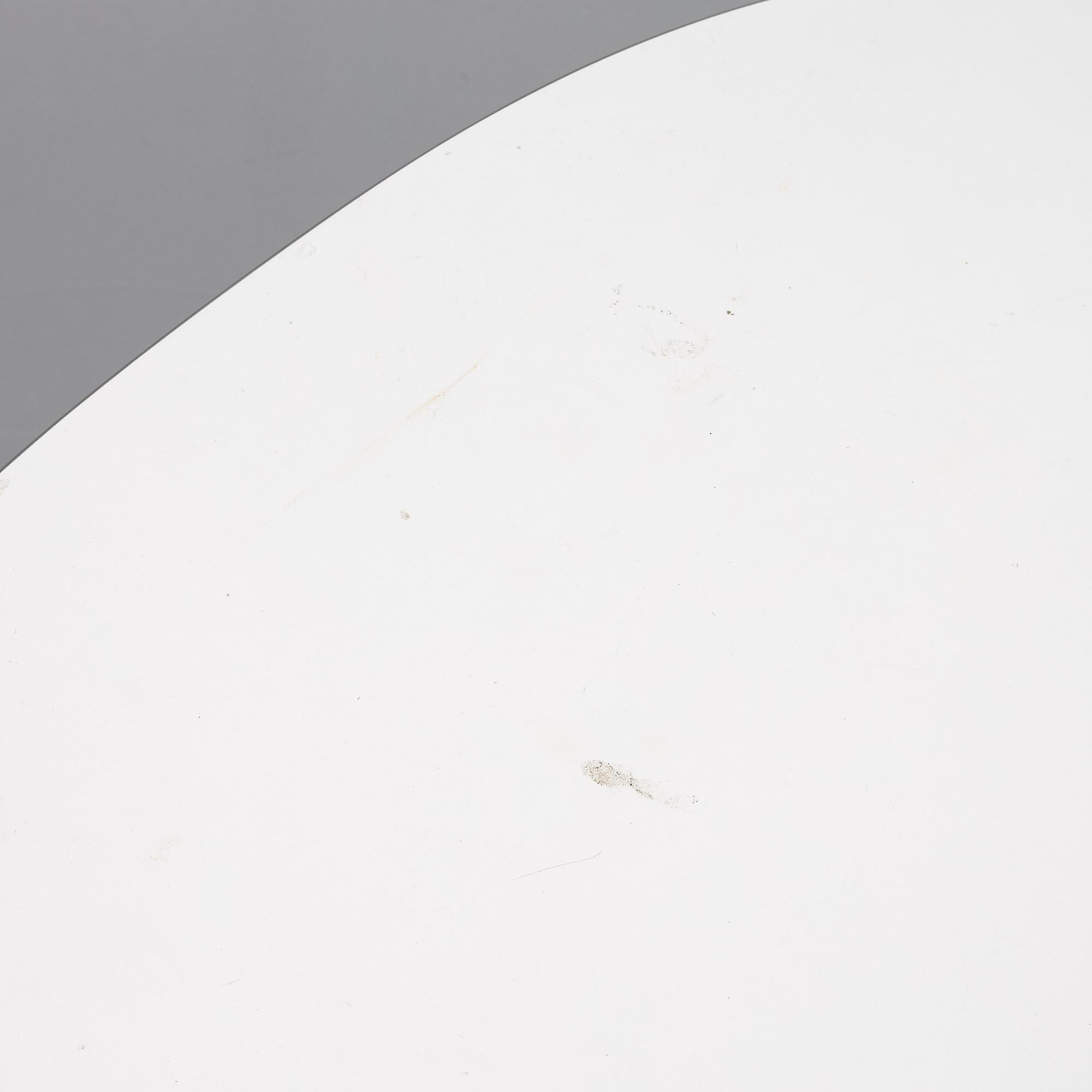 Bruno Mathsson, & Piet Hein, dining table, “Superellipse”, Fritz Hansen, 1987.