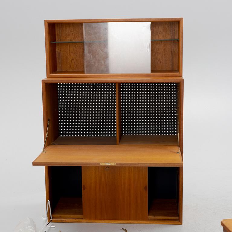 Poul Cadovius, shelving system, "Royal System", Denmark, 1960s.