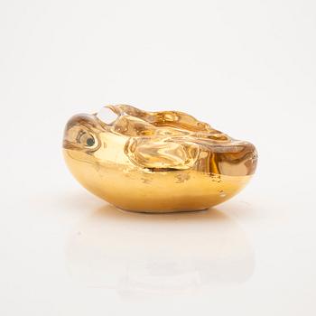 Åsa Jungnelius, Ljuslykta, "Snippa Gold", Limited edition, Kosta Boda, 2000-tal.